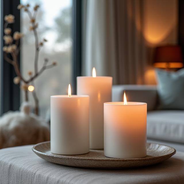 Velas decorativas personalizadas para hogar
