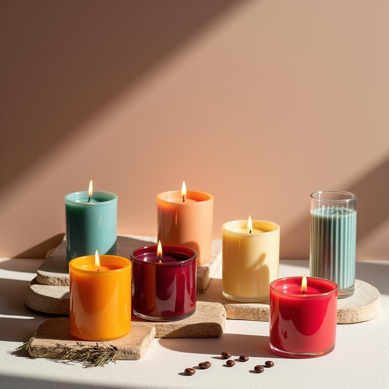 Colección de velas aromáticas exclusivas