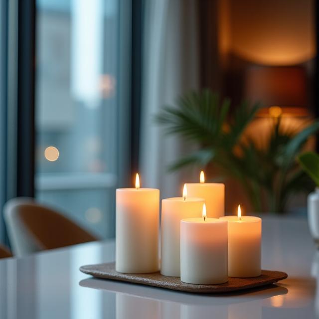 Velas para ambientes profesionales